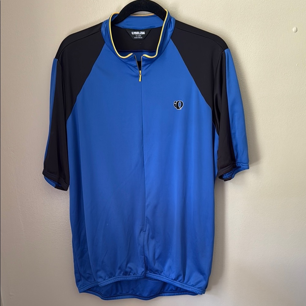 Pearl Izumi Blue and Black Cycling Jersey
